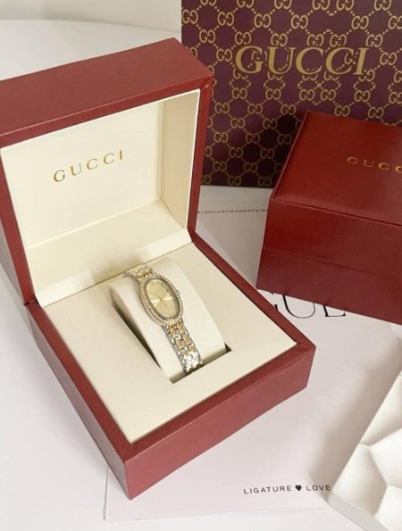 Women’s Oval-Shaped Gucci Watch